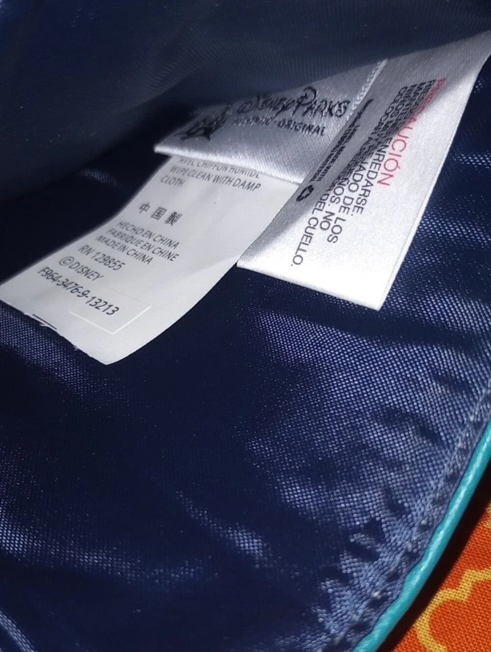 Disney Teal And Navy Wallet